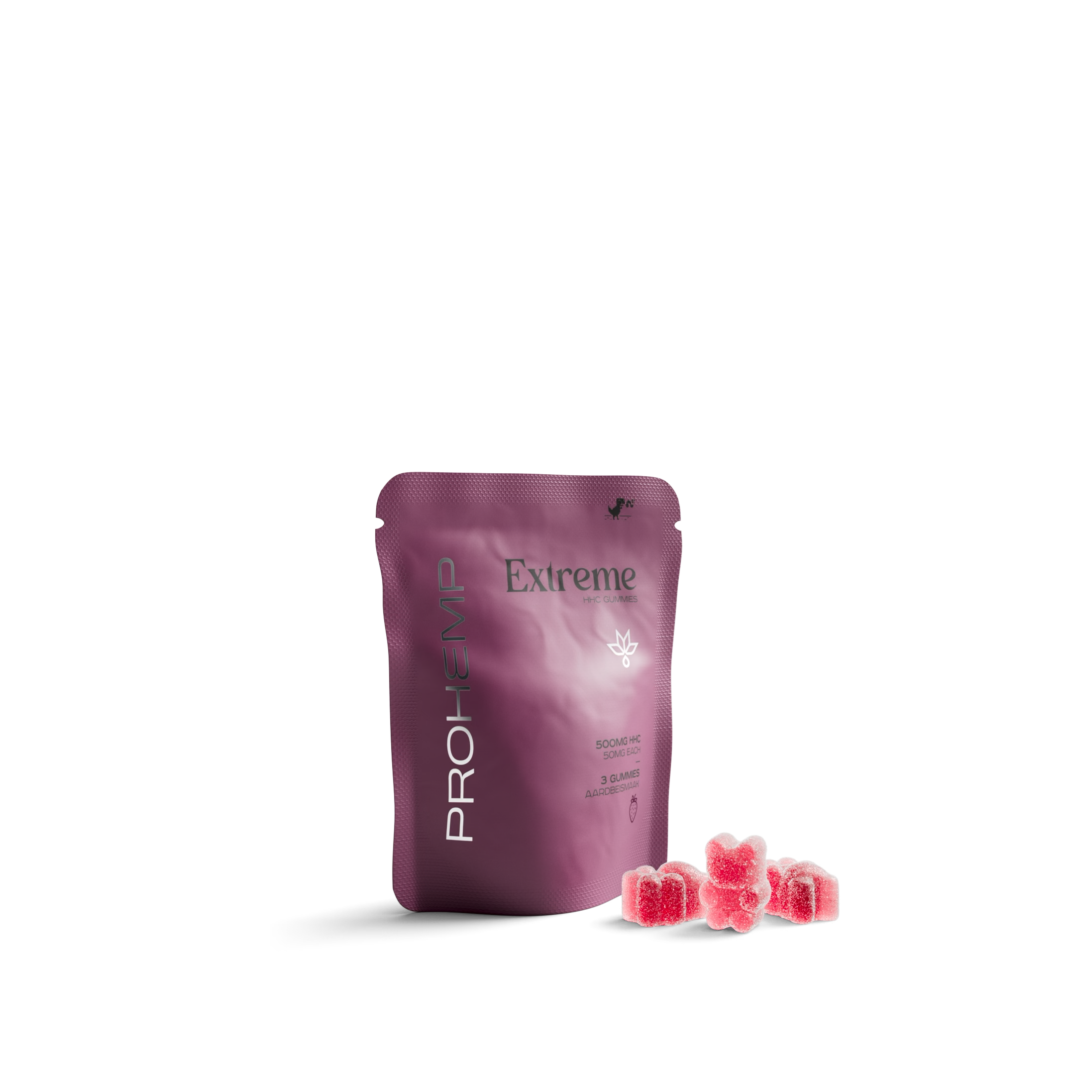 Prohemp - Pouch Extreme HHC Strawberry 3 Gummies