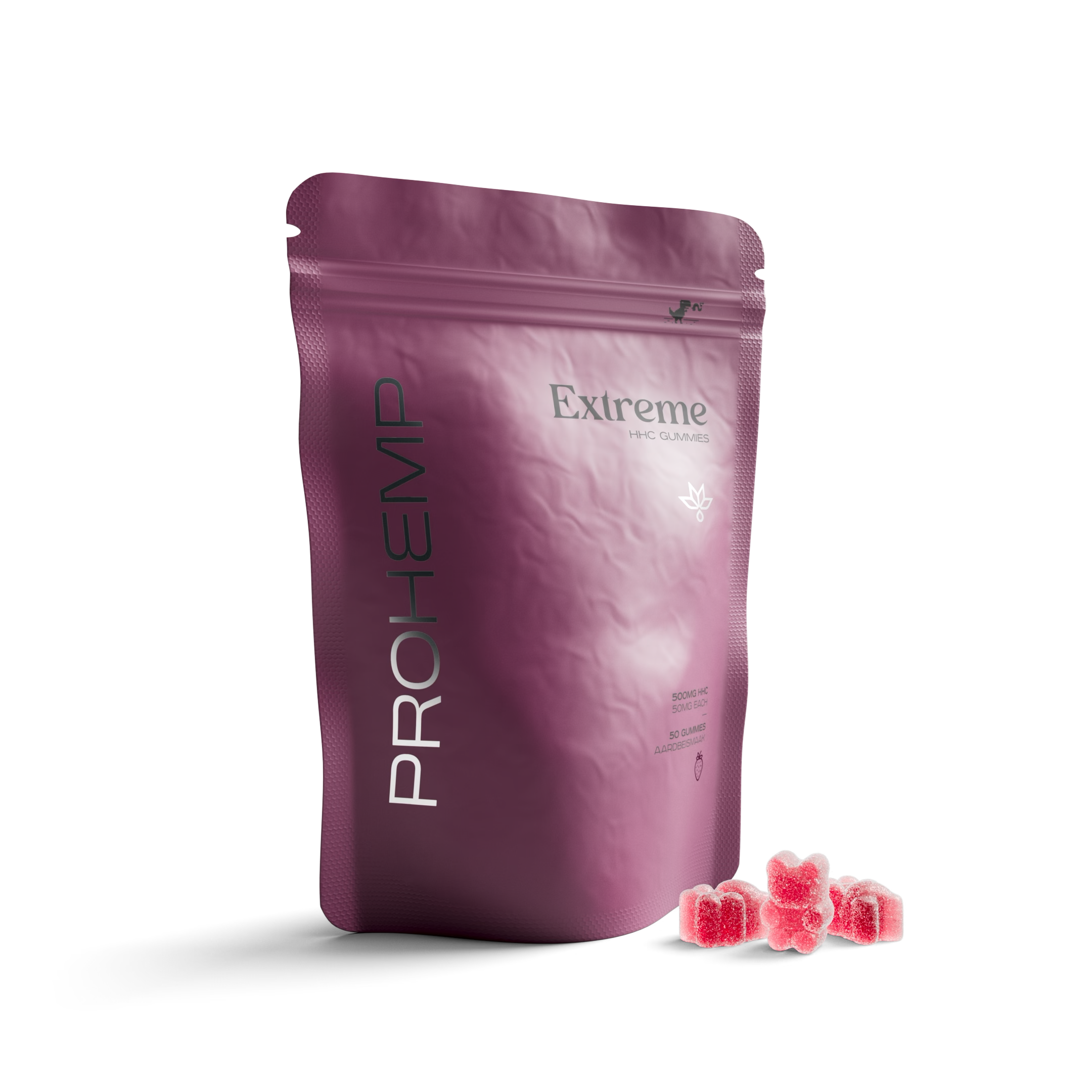 Prohemp - Pouch Extreme HHC Strawberry 50 Gummies