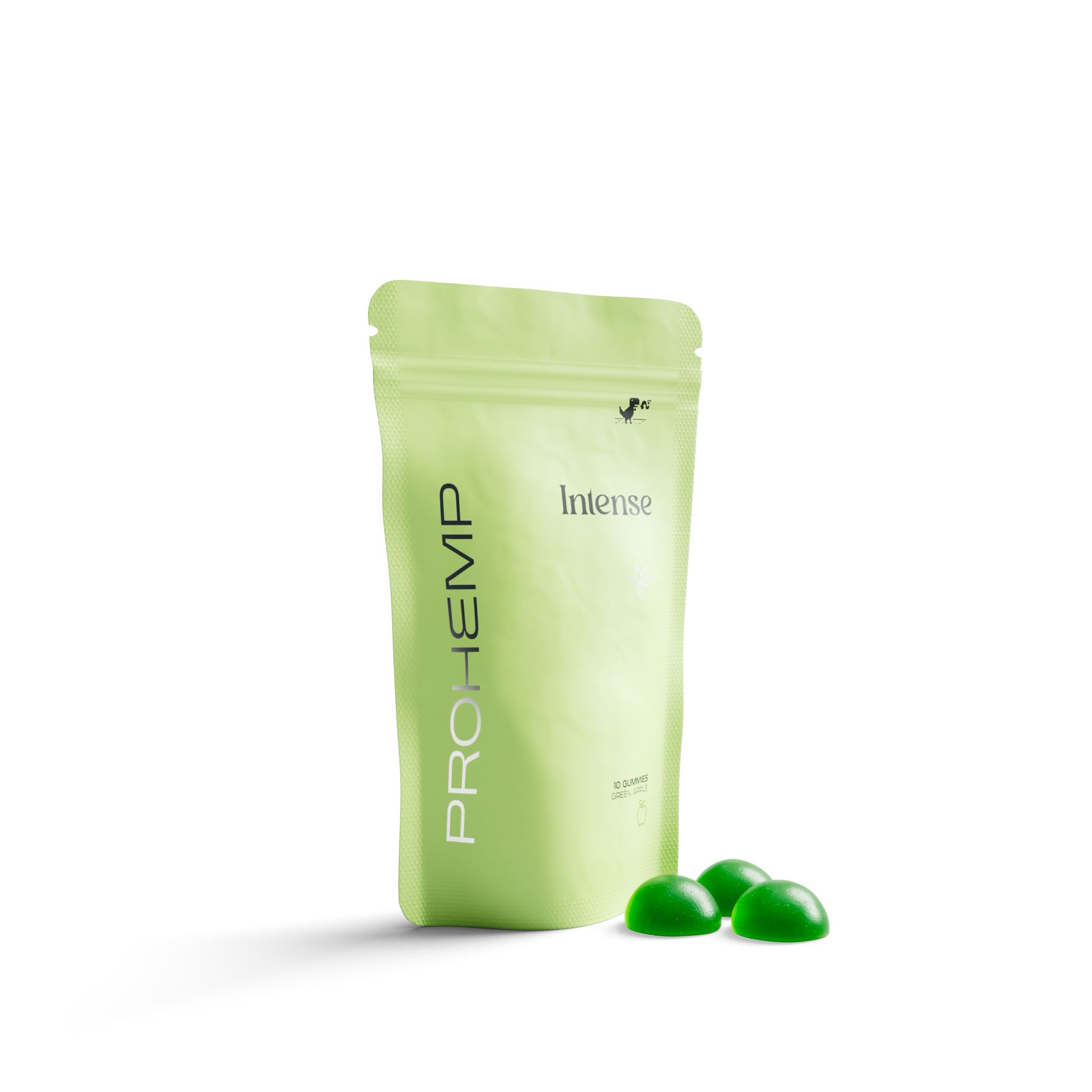 Prohemp - Pouch Intense THC Green Apple 10 Gummies