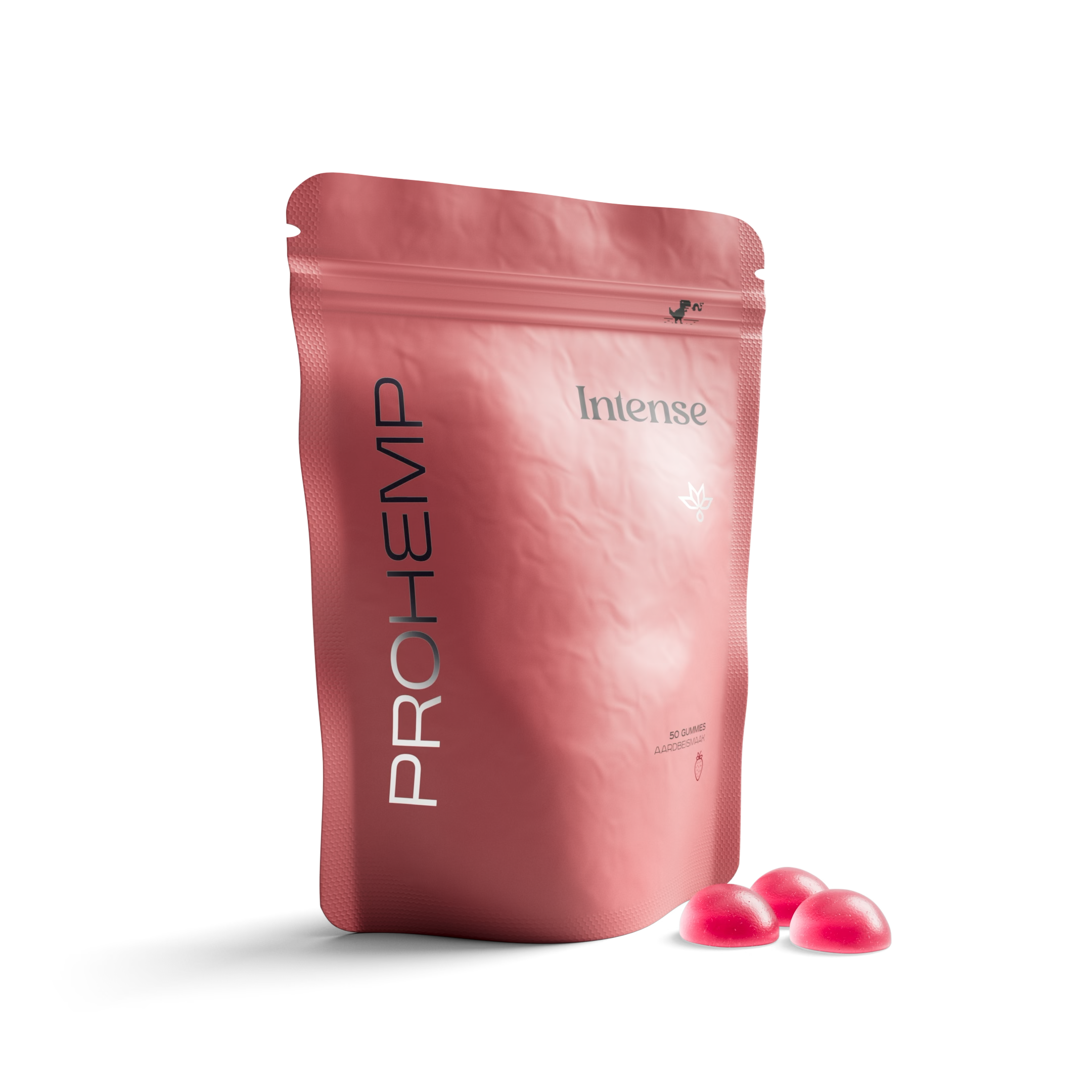 Prohemp - Pouch Intense Strawberry 50 Gummies