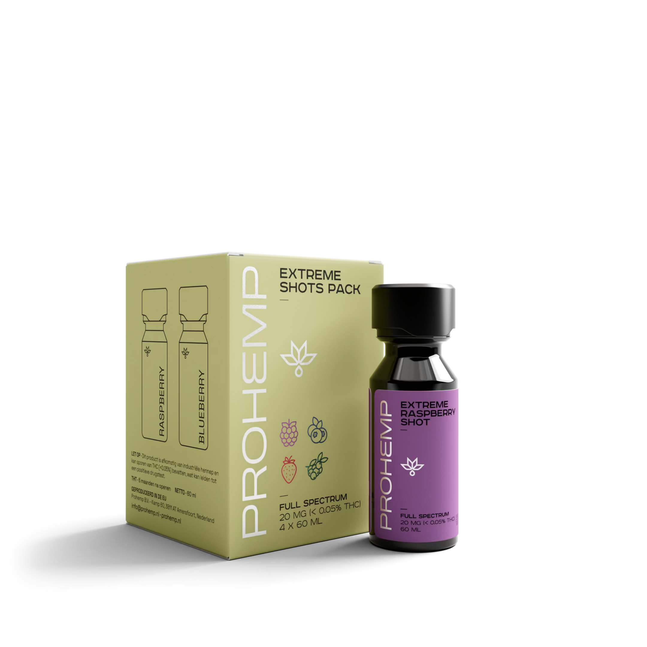 Prohemp - Extreme Shots 4 Pack